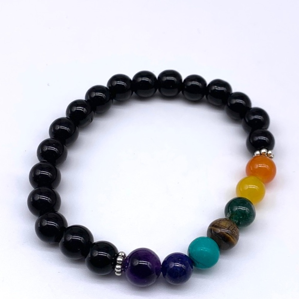 Seven Charka Bracelet Handmade Unisex